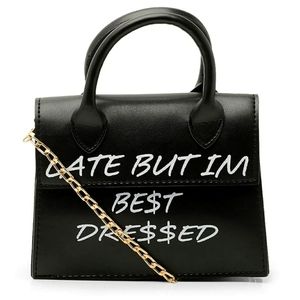 Late But I'm Best Dressed Crossbody Bag